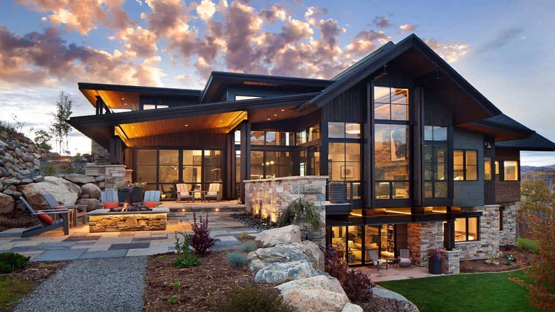 A View from the Top Inspiring Mountain Home Designs